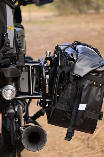 Nelson Rigg RG-QRP-FB RiggGear QR Plate - Flat Rack Set with Soft Saddlebags Support