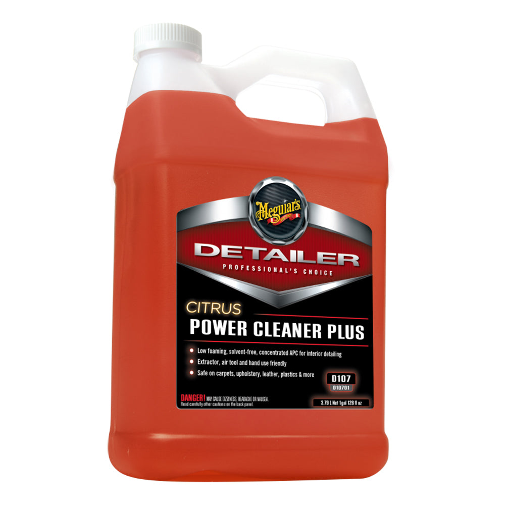 Meguiar's Citrus Power Cleaner Plus - 1 Gallon for Heavy-Duty Surface Cleaning