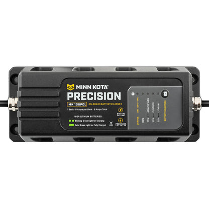 Minn Kota MK-106 PCL On-Board Lithium Battery Charger - 6 Amp, 1 Bank