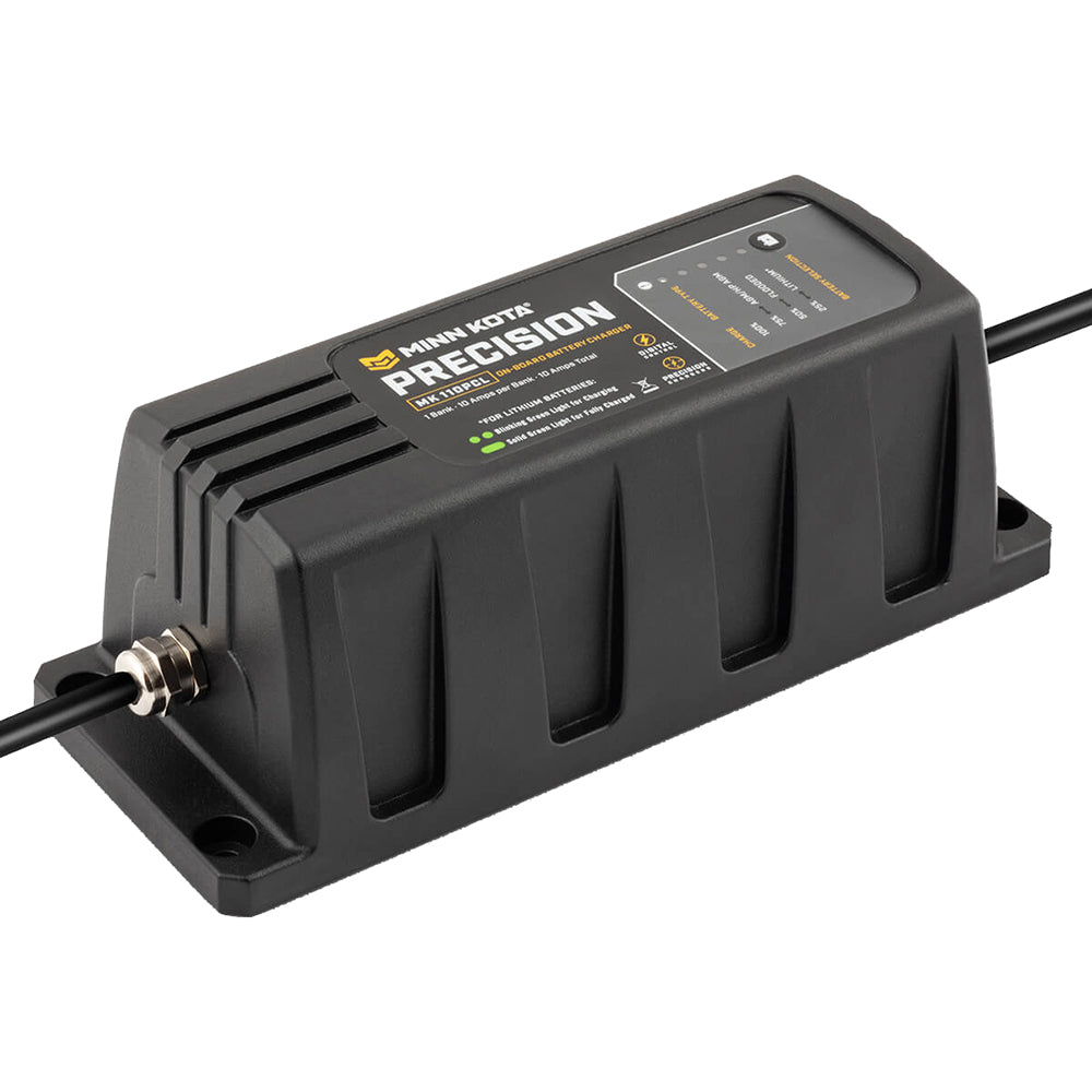 Minn Kota On-Board Precision Charger MK-110 for Lithium and Lead Acid Batteries