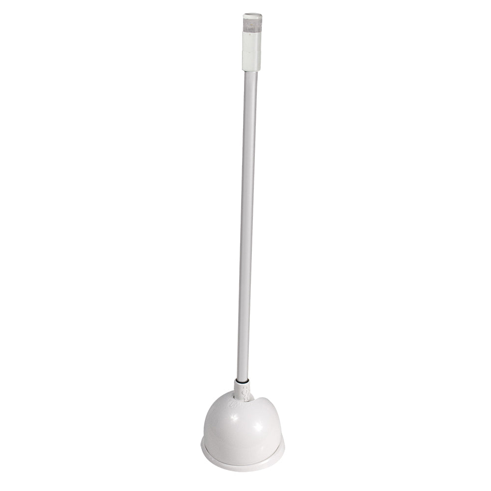 Lumitec Contour Anchor Light - 12-Inch White Shaft and Base, U.S. Coast Guard Approved