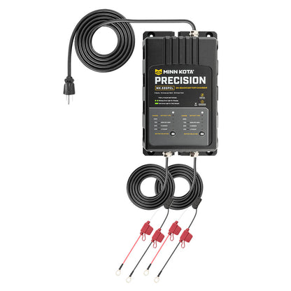 Minn Kota On-Board Precision Charger MK-220 PCL 2 Bank 10 Amp Lithium Optimized Charger