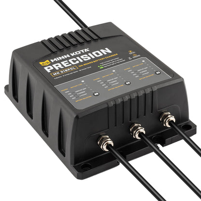 Minn Kota On-Board Precision Charger MK-318 PCL 3 Bank 6 Amp Lithium-Optimized Charger