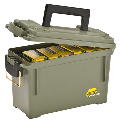 Plano Element-Proof Field Ammo Small Box in Olive Drab with Water-Resistant Seal