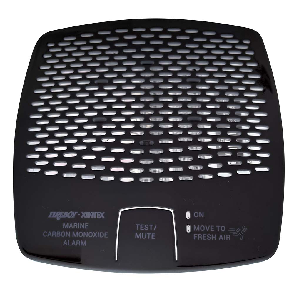 Fireboy-Xintex CMD6-MB-BR Carbon Monoxide Alarm with Internal Battery, Black