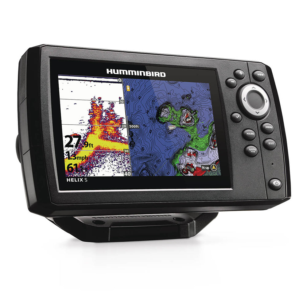 Humminbird HELIX 5 CHIRP GPS Combo G3 Fish Finder with 5-Inch Wide Screen and Internal GPS