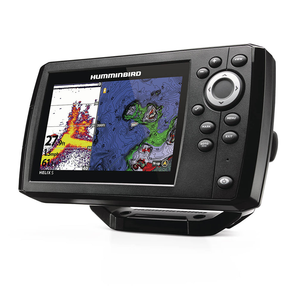 Humminbird HELIX 5 CHIRP GPS Combo G3 Fish Finder with 5-Inch Wide Screen and Internal GPS