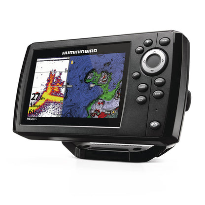 Humminbird HELIX 5 CHIRP GPS G3 Portable Fish Finder with 5-Inch Display and AutoChart Live