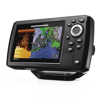 Humminbird HELIX 5 CHIRP DI GPS G3 Fish Finder with 5-Inch Color Display and Dual Spectrum Sonar