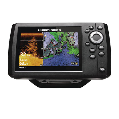 Humminbird HELIX 5 CHIRP DI GPS G3 Fish Finder with 5-Inch Color Display and Dual Spectrum Sonar
