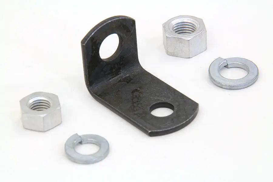 Colony Carburetor Support Bracket Parkerized for Harley Davidson UL Models by Colony