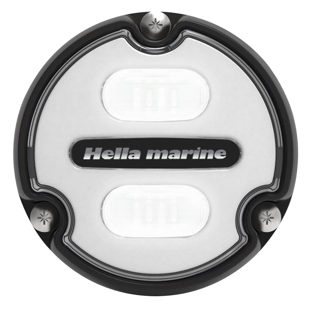 Hella Marine Apelo A1 Blue White Underwater Light - 1800 Lumens, Black Housing, White Lens