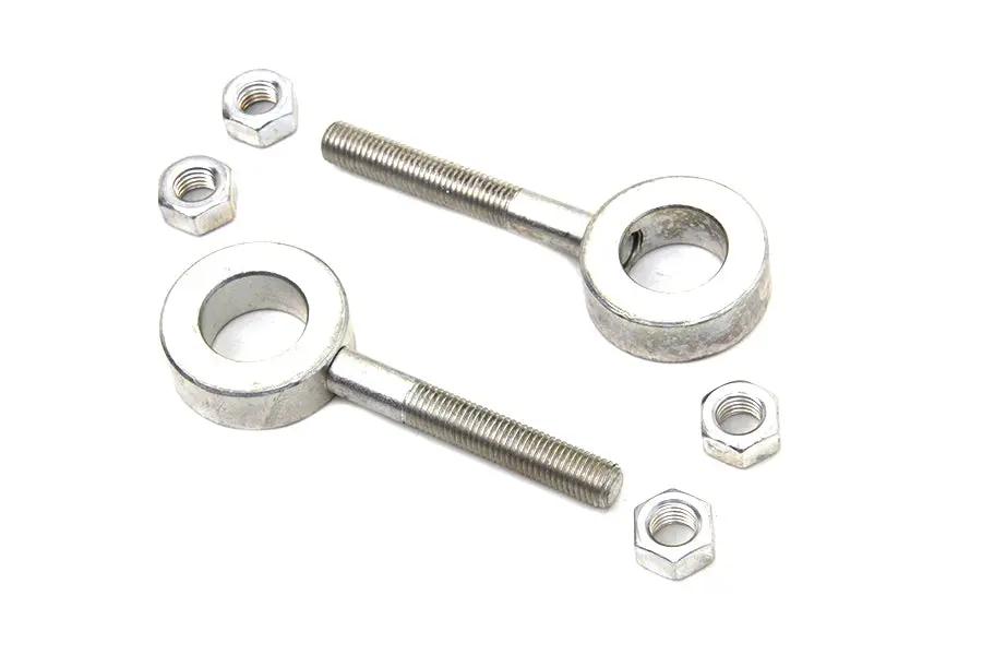 Colony Rear Chain Adjuster Cadmium for Harley Davidson XL 1957-1966 by Colony