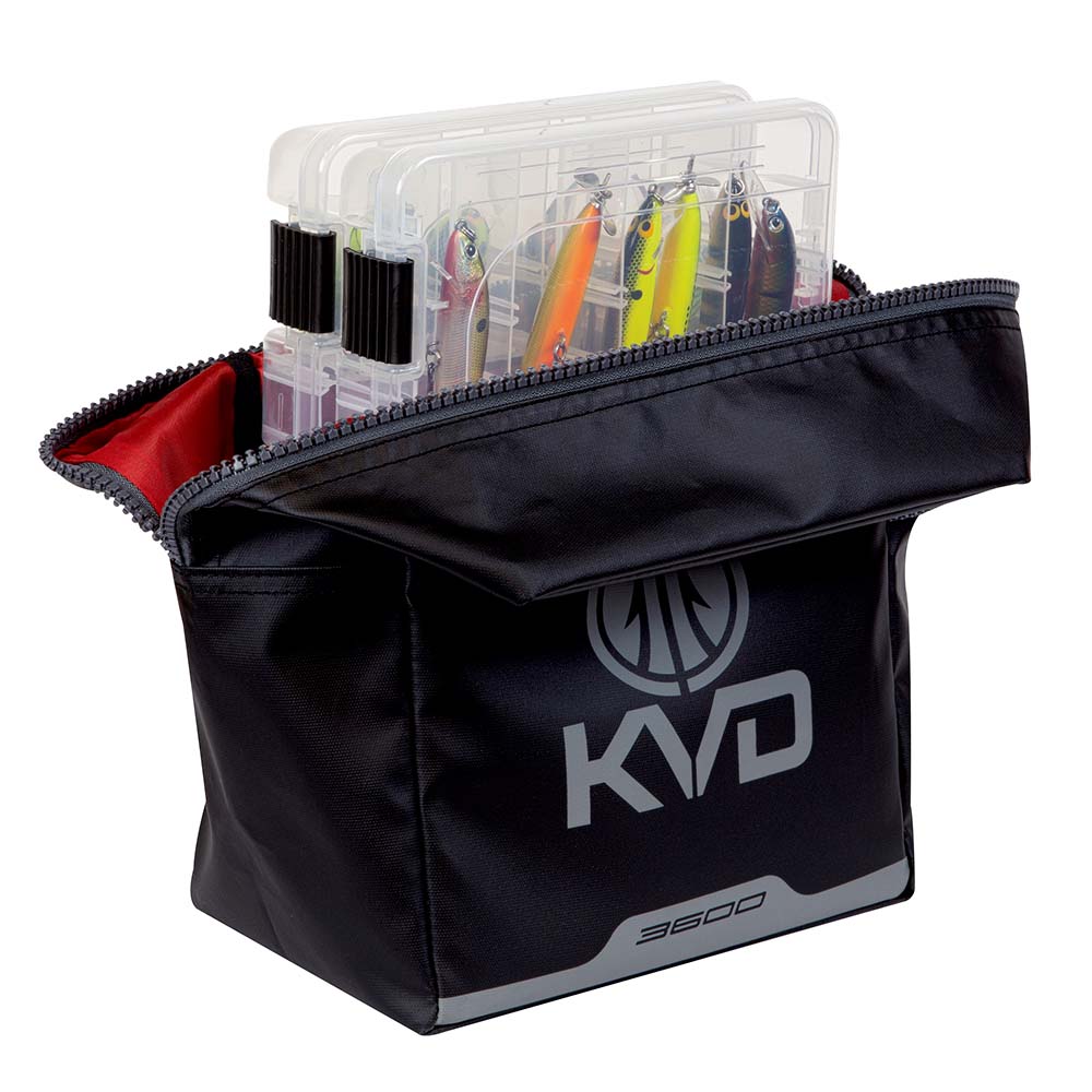 Plano KVD Signature Series Speedbag - 3600 Series for Anglers, Water-Resistant Tackle Storage