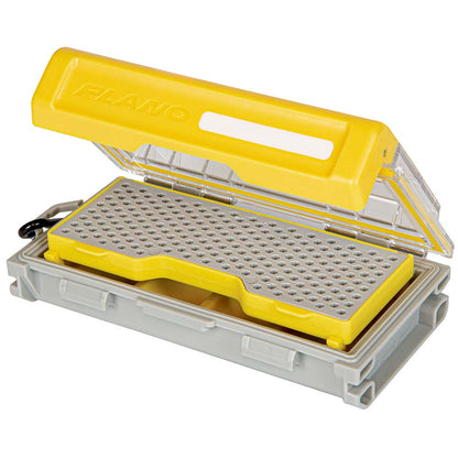 Plano EDGE Micro Fly Box - Compact Waterproof Tackle Storage with Magnetic Dropzone and DuraView Lid
