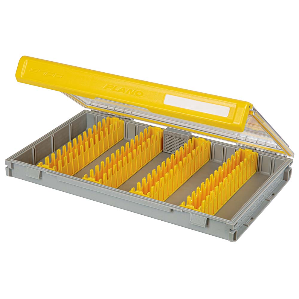 Plano EDGE Vertical Jig & Spybait Box with Waterproof Seal and Customizable Interior