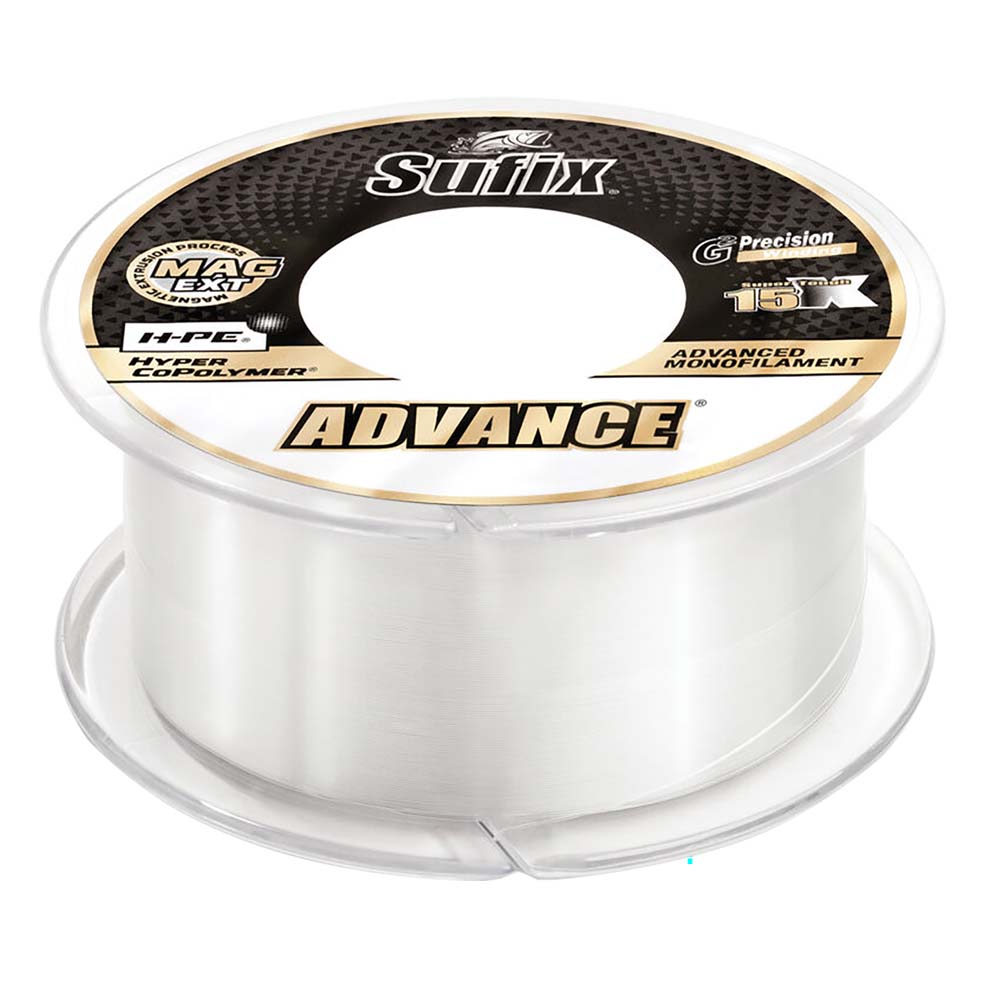 Sufix Advance Monofilament 20lb Clear Fishing Line - 330 Yards