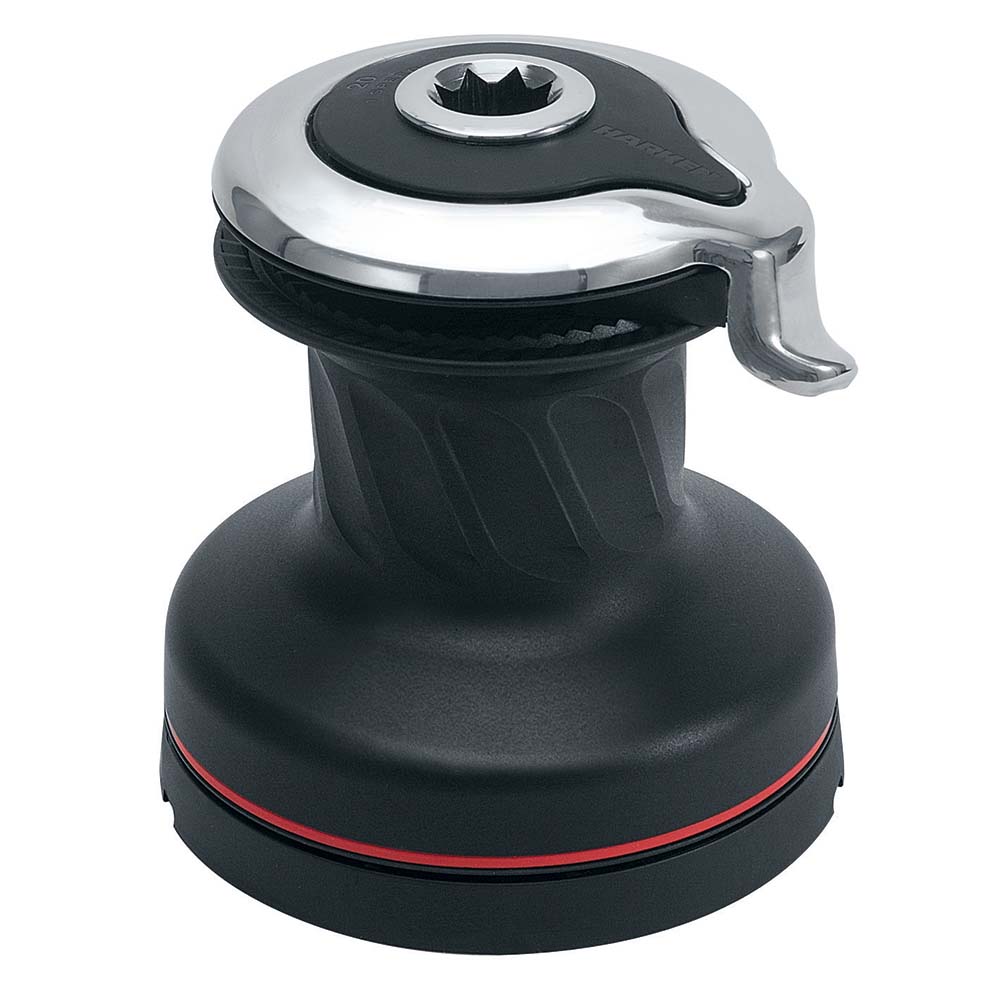 Harken 20 Self-Tailing Radial Aluminum Winch - Durable Sailboat Winch with Easy Single-Operator Handling