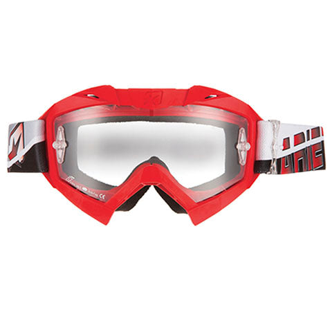 Ariete 14001-SRN Adrenaline MX Goggles, Senior Red and Black