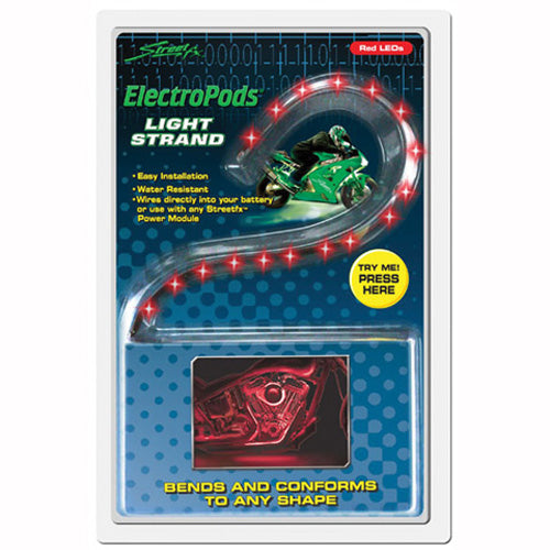 Street FX Red Strip Lights - Part Number 1043050