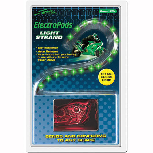 Street FX Green StripLights - Part Number 1043052 for Custom Automotive Accent Lighting