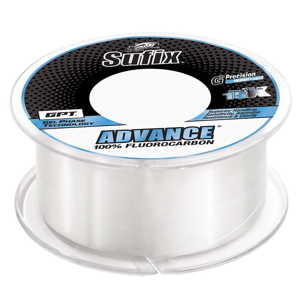 Sufix Advance Fluorocarbon 4lb Clear Fishing Line - 200 Yards