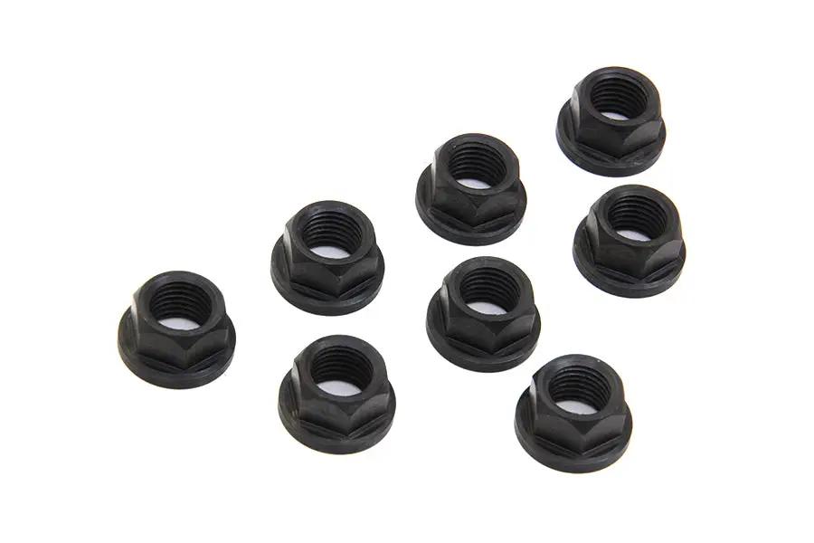 Colony Black Cylinder Base Nut for Harley Davidson FL and FX Models by Colony