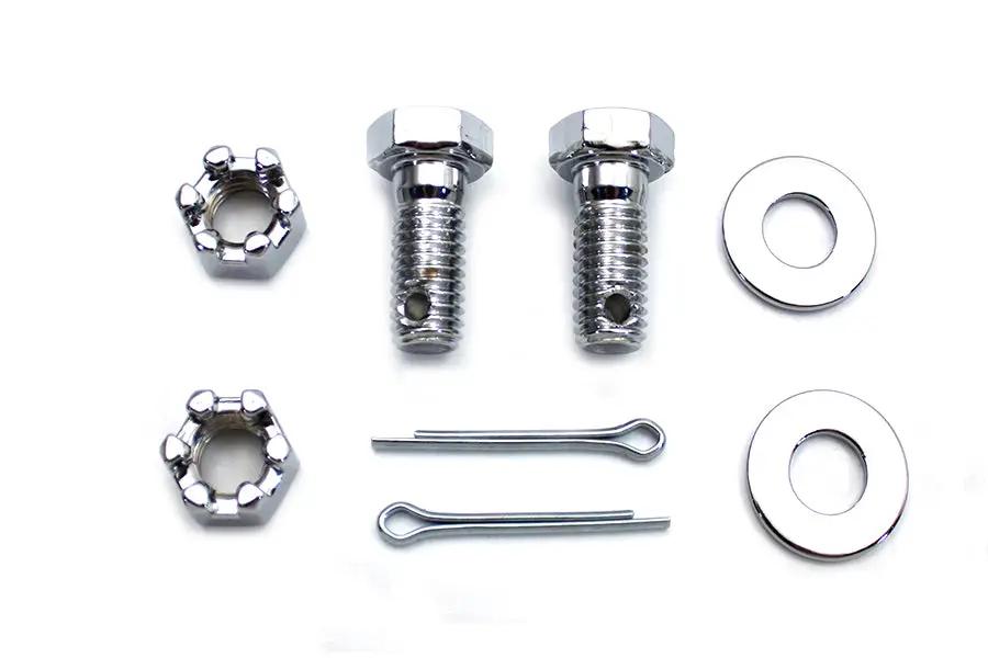 Colony Rear Brake Caliper Anchor Arm Bolt Kit for Harley Davidson FL and FX Models by Colony