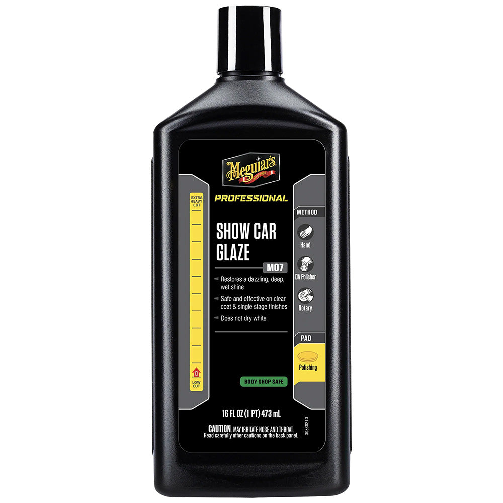 Meguiar's Mirror Glaze Professional Show Car Glaze - 16oz for Deep, Wet-Look Shine by Meguiar's