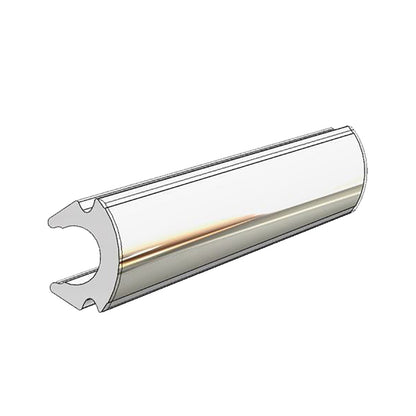 TACO Marine Flex Chrome Insert 15/16" x 17/32" - 100 ft for Marine Applications