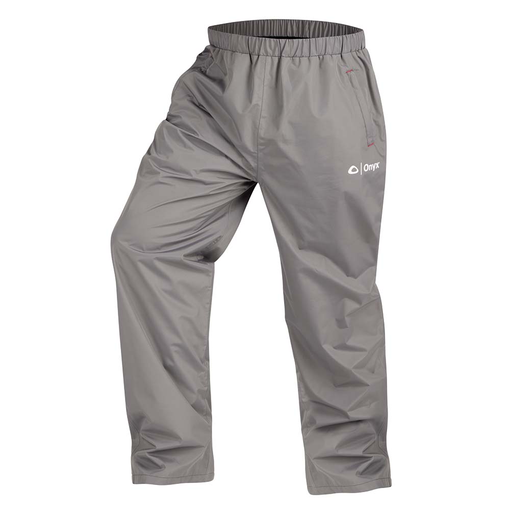 Onyx Outdoor Essential Rain Pant - Large - Grey