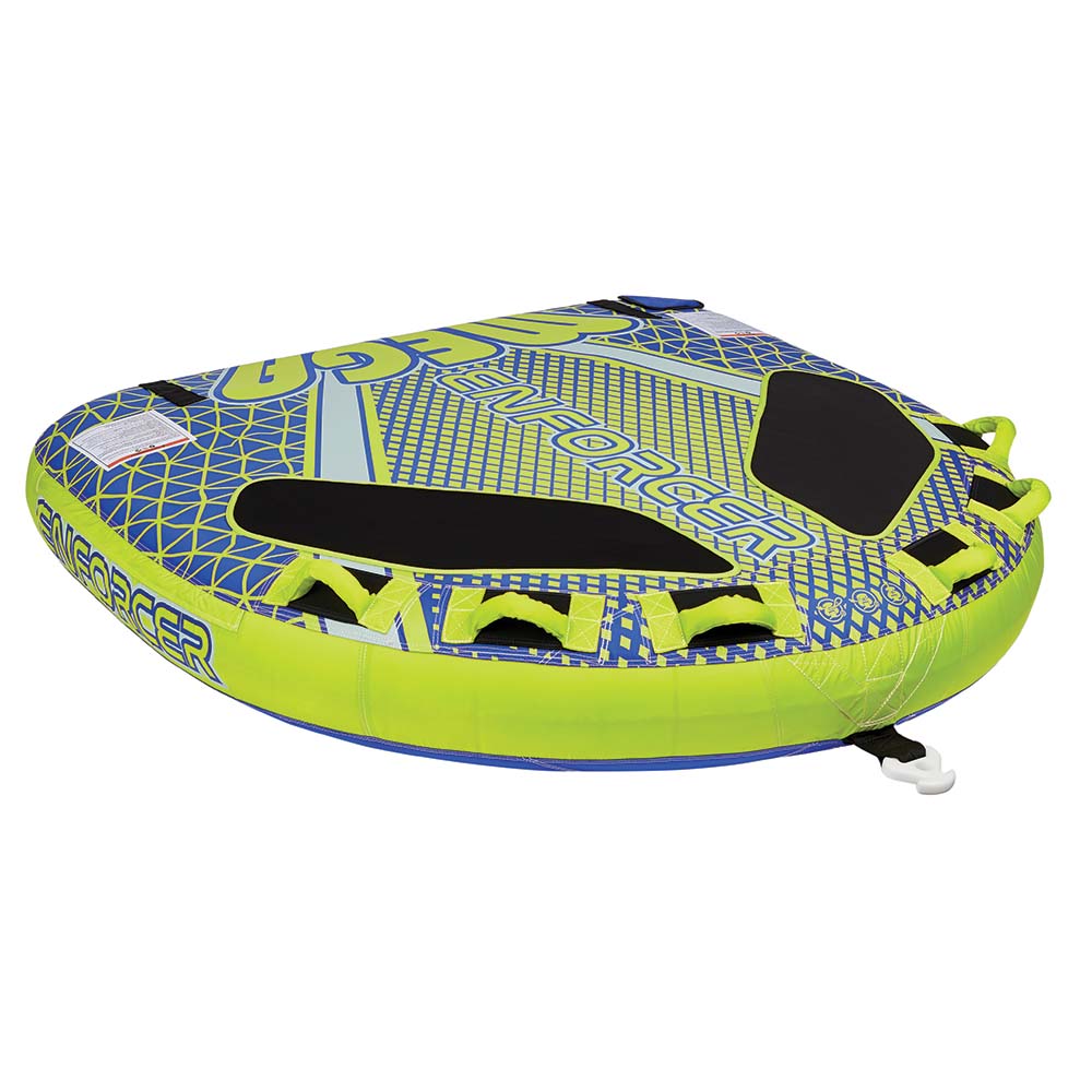 Full Throttle Mega Enforcer Towable Tube - 3 Rider Yellow - Part 302200-300-003-21