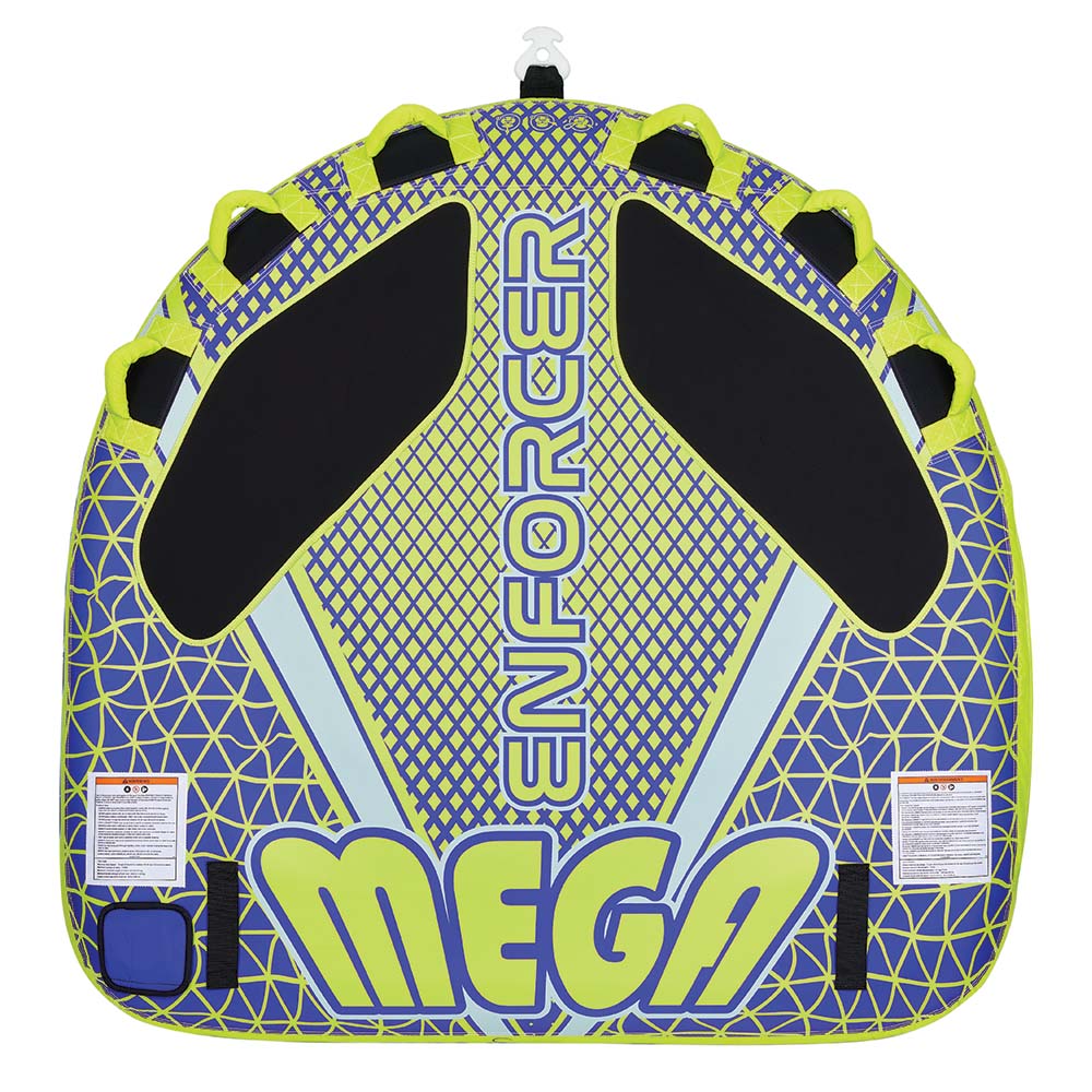 Full Throttle Mega Enforcer Towable Tube - 3 Rider Yellow - Part 302200-300-003-21