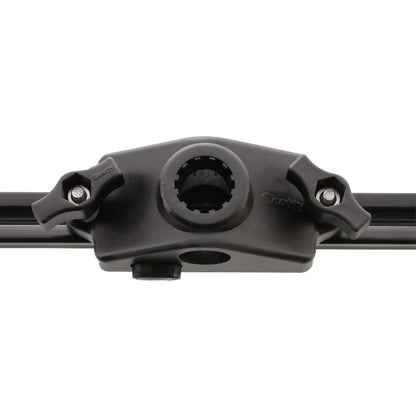 Scotty 0343 Locking Gunnel Track Mount for Boats with Integrated Gunnel Tracks