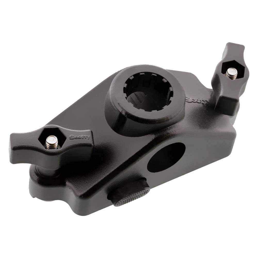 Scotty 0343 Locking Gunnel Track Mount for Boats with Integrated Gunnel Tracks