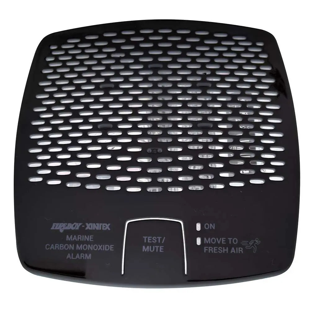 Fireboy-Xintex CMD6-MDR-BR Carbon Monoxide Alarm 12/24V DC with Interconnect, Black