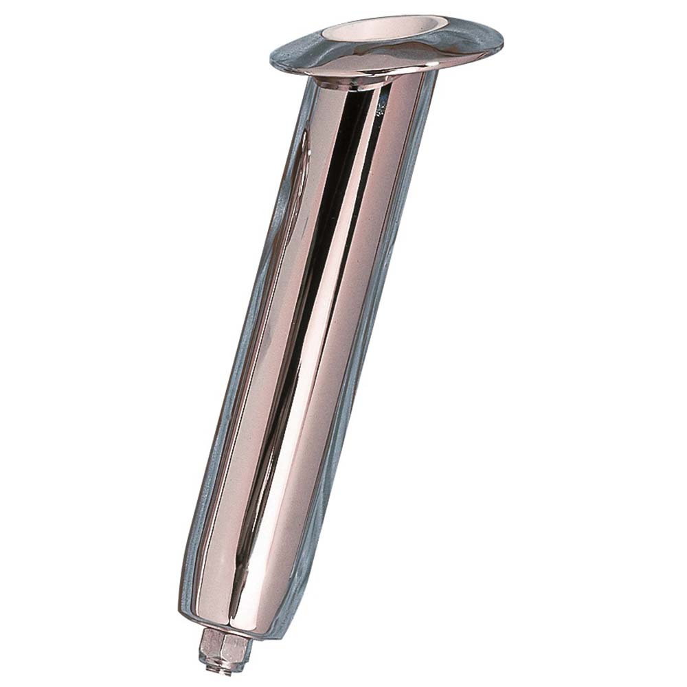 Rupp Marine Large Stainless Steel Bolt-less Swivel Rod Holder - 15" with 360° Swivel and Removable Top Flange
