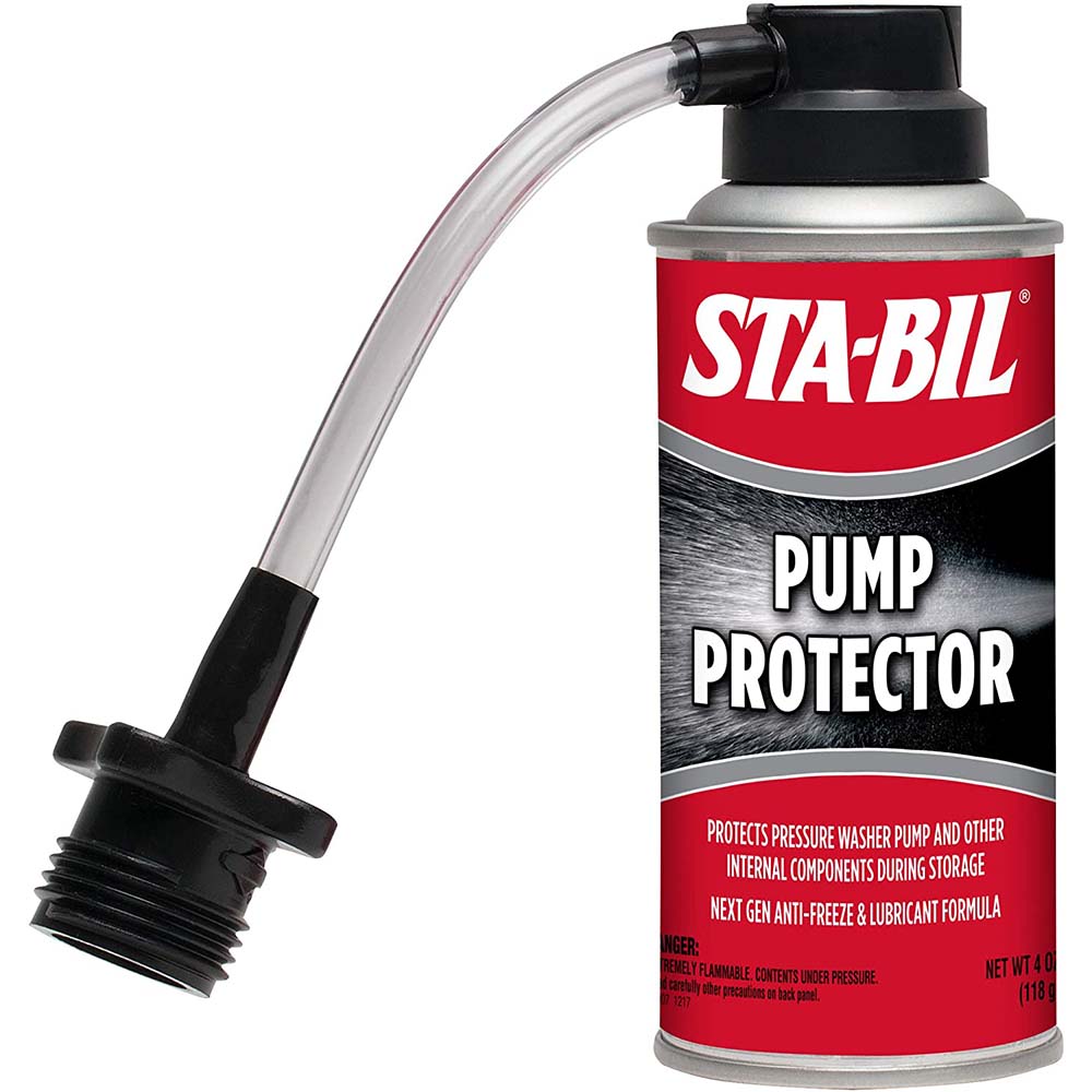 STA-BIL Pump Protector 4oz - Protects Pressure Washer Pumps and Seals During Storage and Use