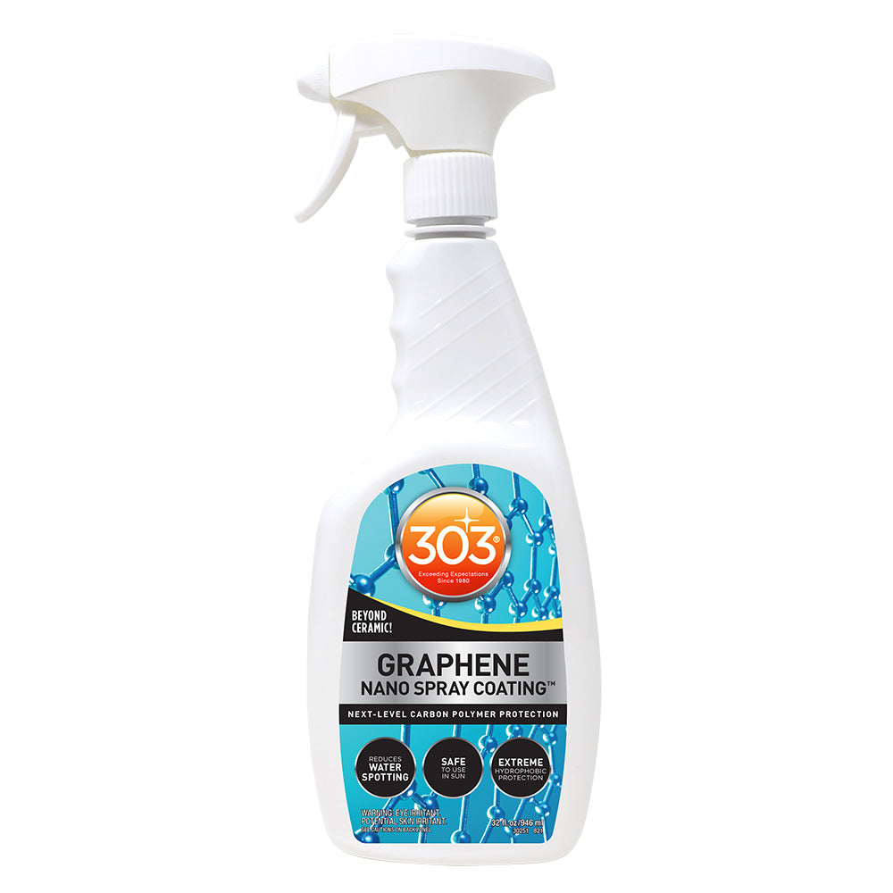 303 Marine Graphene Nano Spray Coating - 32oz for Vehicle Protection and Hydrophobic Surfaces