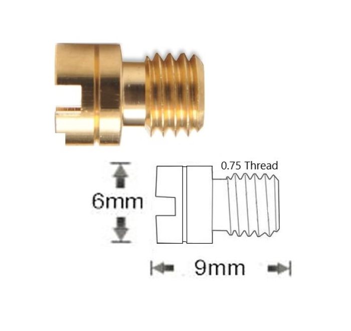 MIKUNI N102221-155 Main Jet for Carburetors