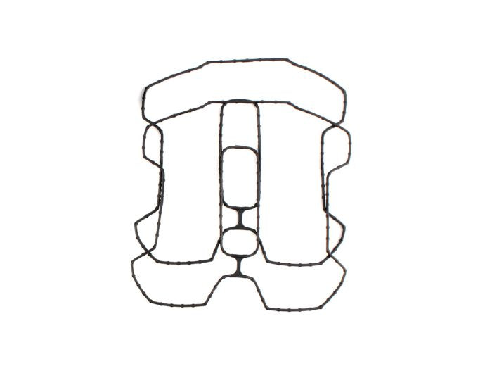 Cometic HD Milwaukee 8 Lower Rocker Rubber Set, 2 Pack - Part C10183