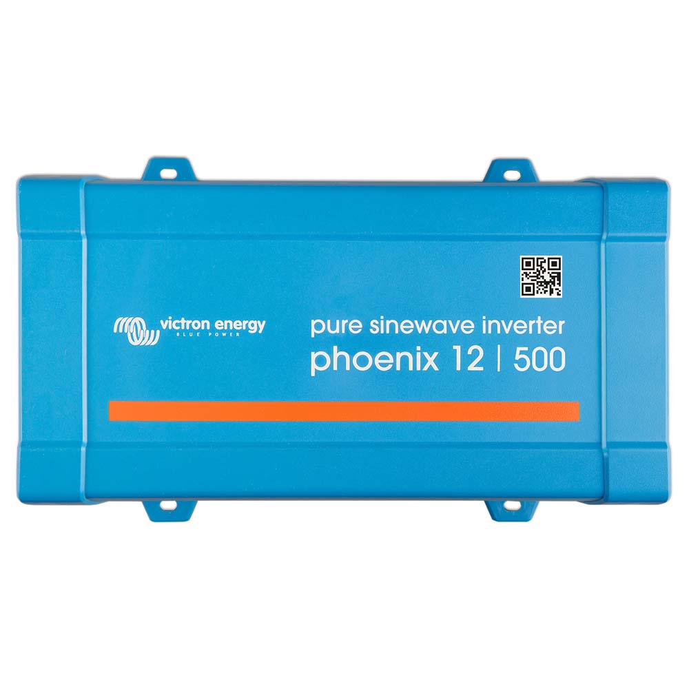 Victron Energy Phoenix Inverter 12/500 – 120V with VE.Direct GFCI Duplex Outlet, 350W