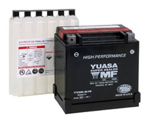 YUASA YTX20HL-BS-PW H-Performance Motorcycle Battery - Premium Maintenance-Free Power Source