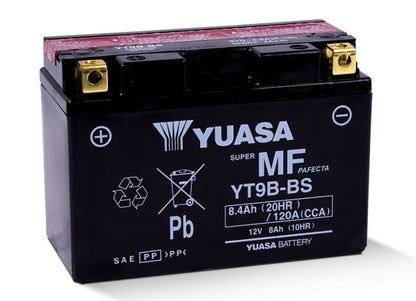 YUASA YT9B-BS Maintenance-Free 12 Volt Battery for Reliable Power