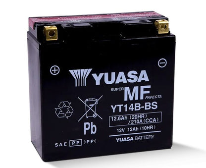 YUASA YUAM624B4 Maintenance Free 12V Battery for Automotive and Marine Applications