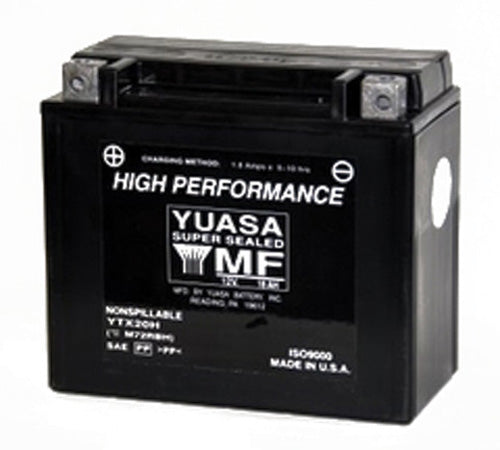Yuasa YUAM729BSTWN YTX9 12-Volt Factory-Activated Maintenance-Free Battery