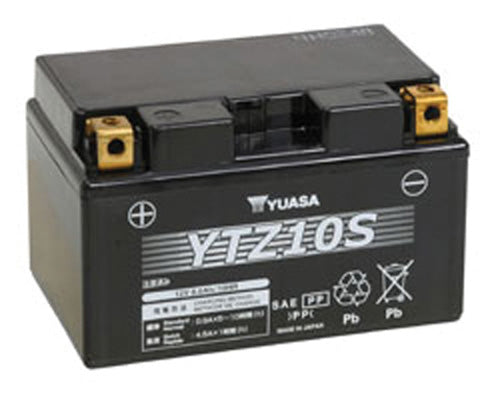 YUASA YTZ10S Factory Activated Maintenance-Free 12V Battery