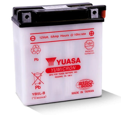 YUASA YUAM225LB YUMICRON 12-Volt Battery for Motorcycle and Powersports