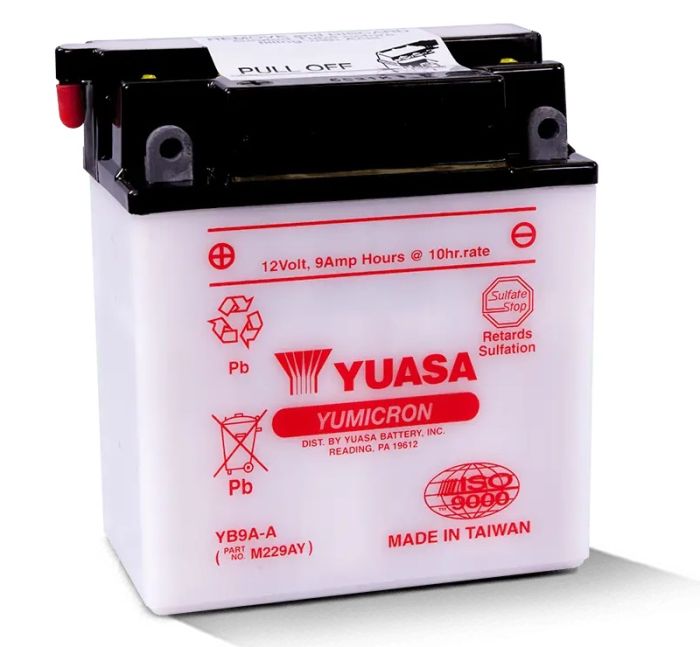 YUASA YB9A-A YUMICRON 12 Volt Battery - Reliable Power for Your Equipment