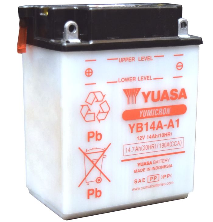 YUASA YUAM224A1IND YB14A-A1 YUMICRON 12-Volt Battery for Reliable Power